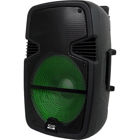Gemini 1000 Watts 15Inch LED Lit Bluetooth Speaker GSX-L515BTB